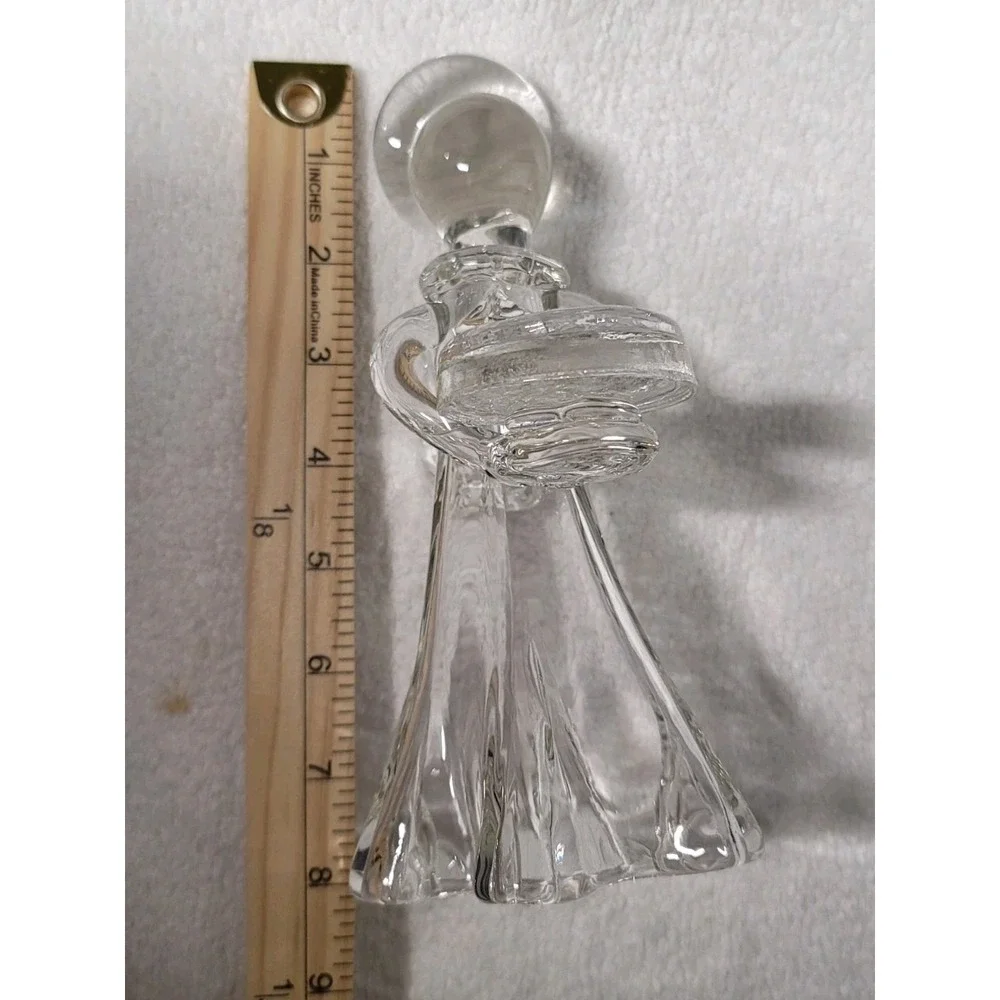 Glass Angle Tea Light Votive Candle Holder Christmas